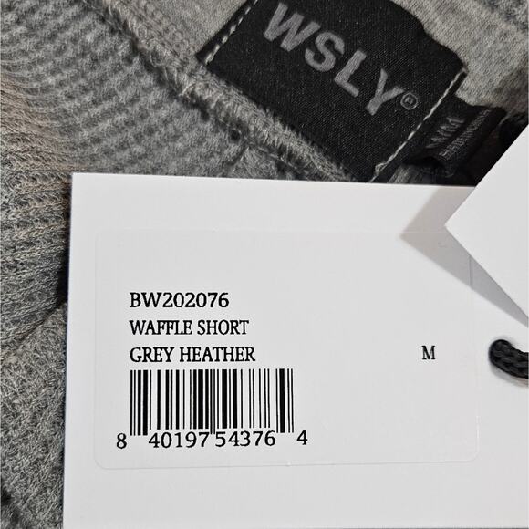 WSLY Waffle Knit Shorts NWT Size M - Picture 5 of 7